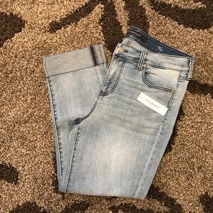 Liverpool the Crop Berkeley Cuffed Jeans Size 10/30
